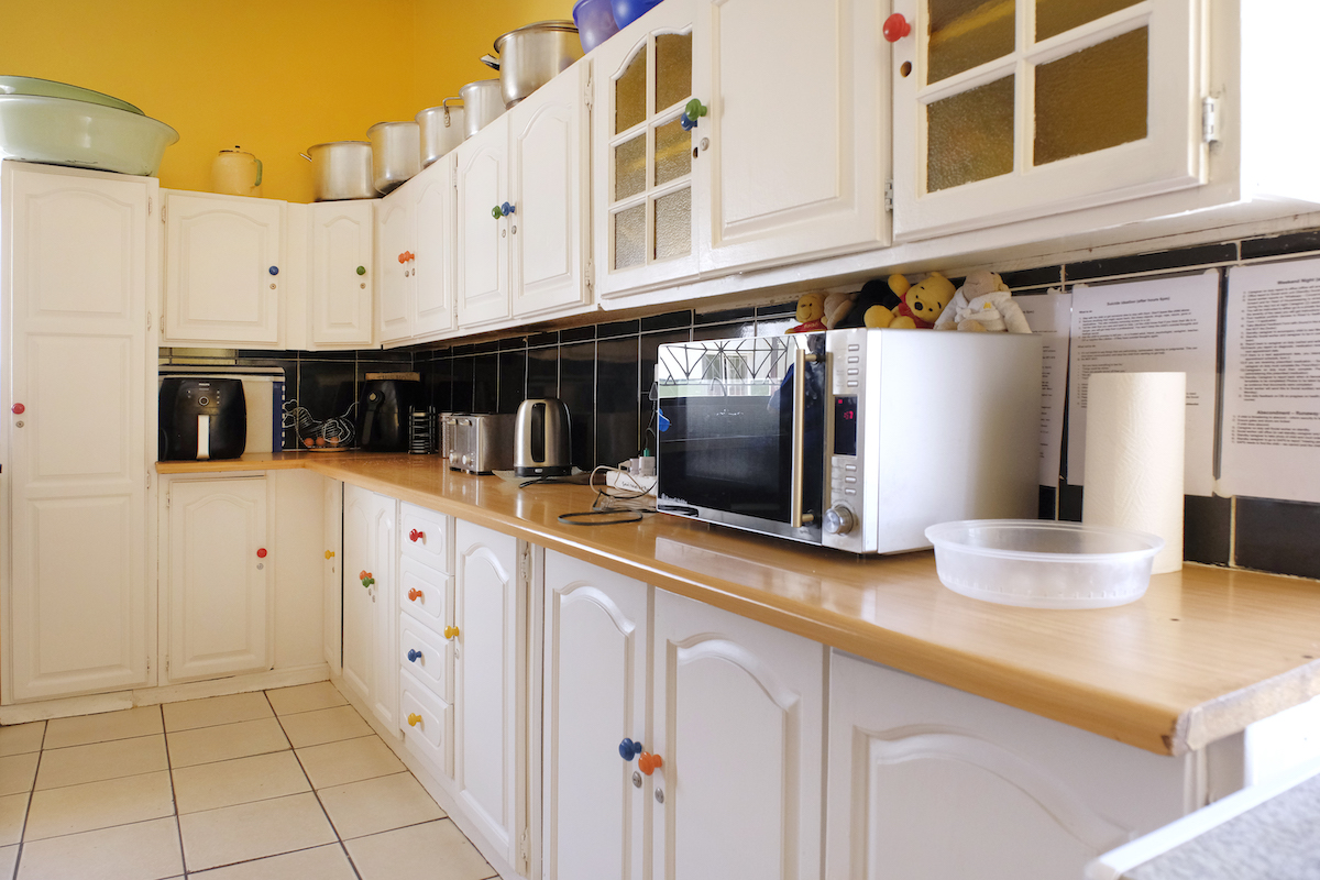 kitchen inside the winnie mabaso foundation ilamula house